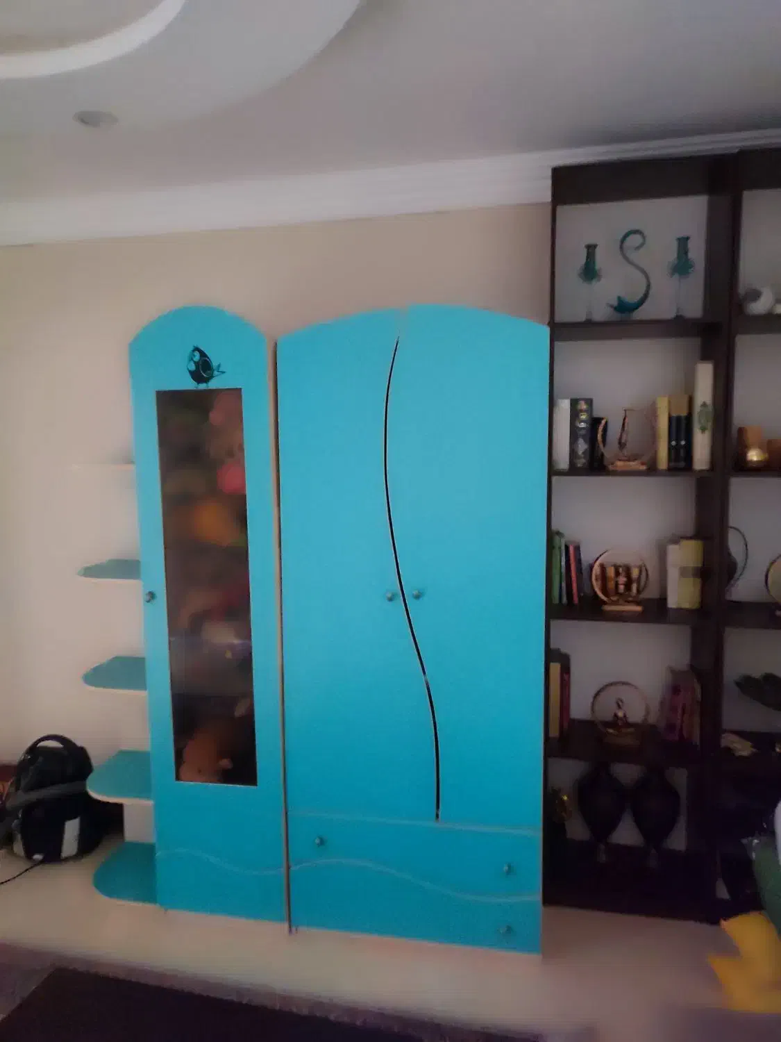 کمد کودک همراه با شلف|جاکفشی، کمد، دراور|گرگان, |دیوار