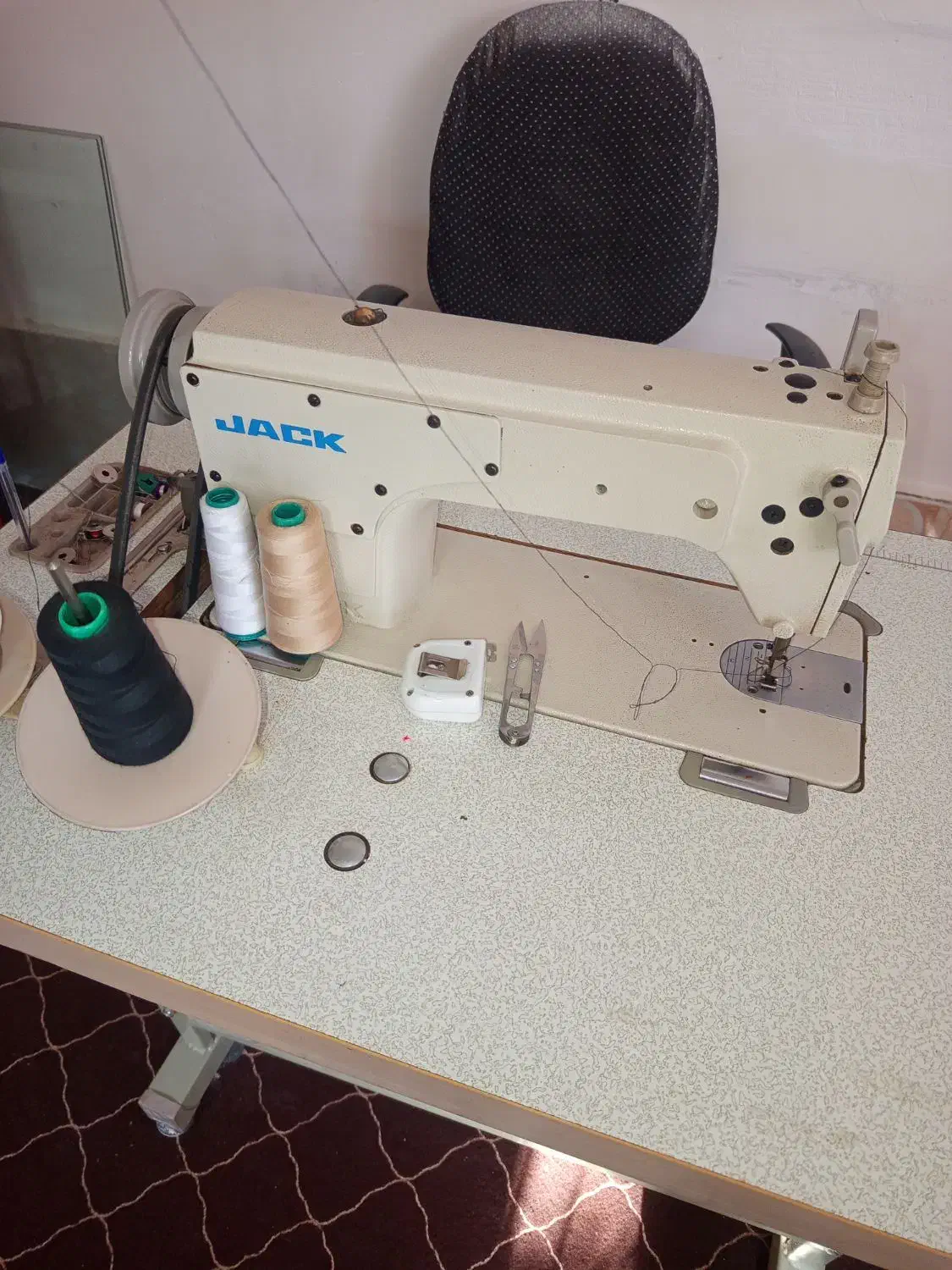 چرخ خیاطی صنعتی جک|لوازم خیاطی و بافتنی|مرودشت, رودبال|دیوار