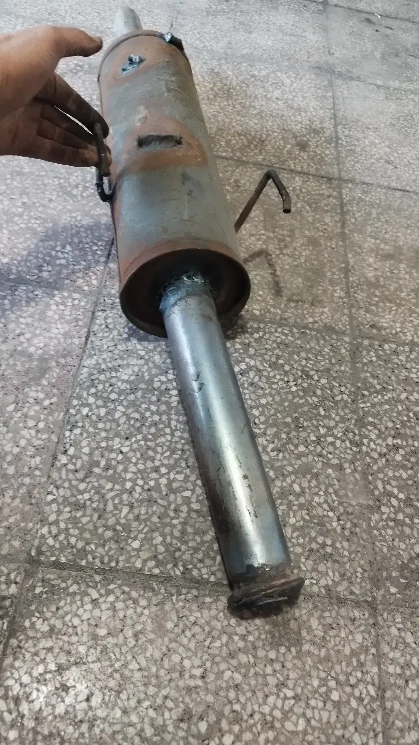 منبع اگزوز 106|قطعات یدکی و لوازم جانبی|قزوین, |دیوار