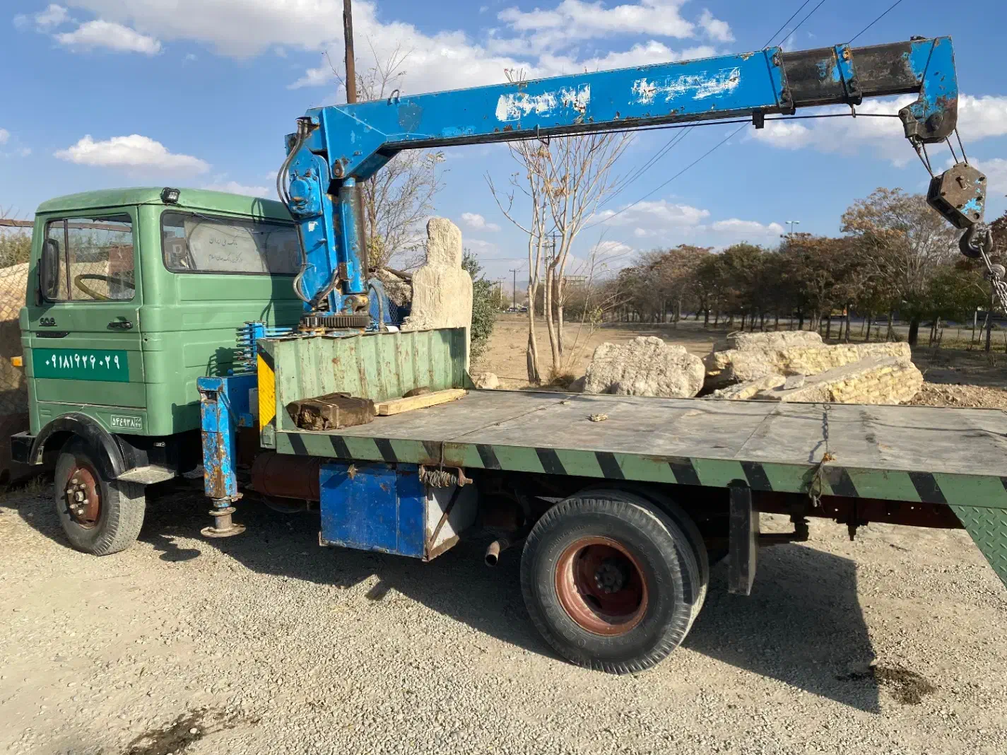 جرثقیل خاور دو تلسکوپ 608|خودرو سنگین|ری, صالح‌آباد شرقی|دیوار