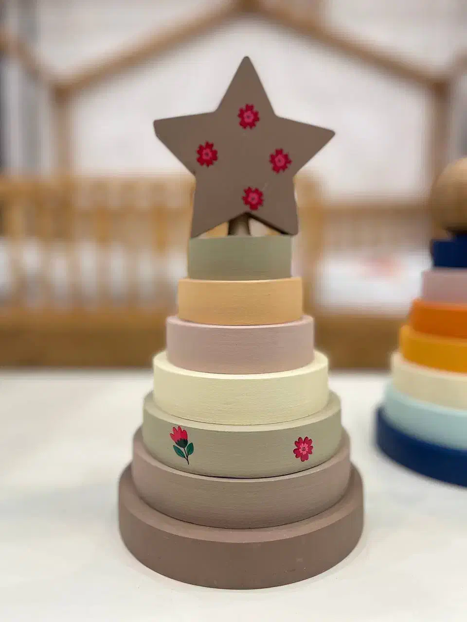 اکسسوری چوبی واسه سیسمونی|اسباب و اثاث بچه|چناران, |دیوار