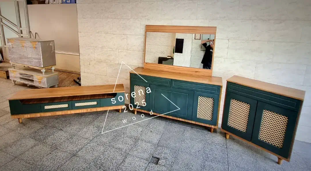 ست کافه بار و آیینه کنسول/جاکفشی/میزtv|جاکفشی، کمد، دراور|چهاردانگه (تهران), |دیوار