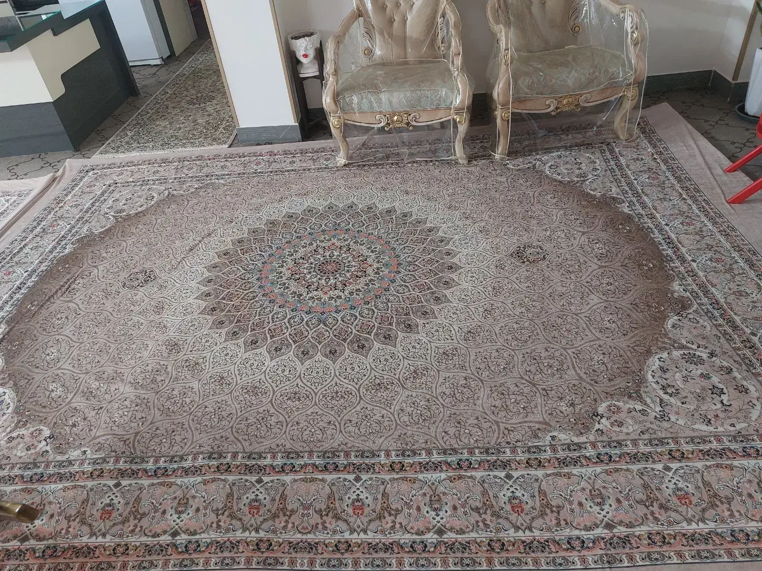 رو فرشی کش دار|روفرشی|اصفهان, رهنان|دیوار