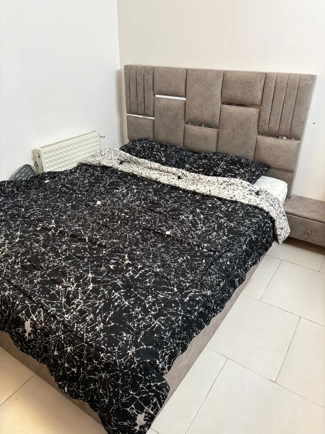 سرویس خواب نو عروس دامادی زیر قیمت|تخت و سرویس خواب|کاشان, دروازه فین|دیوار