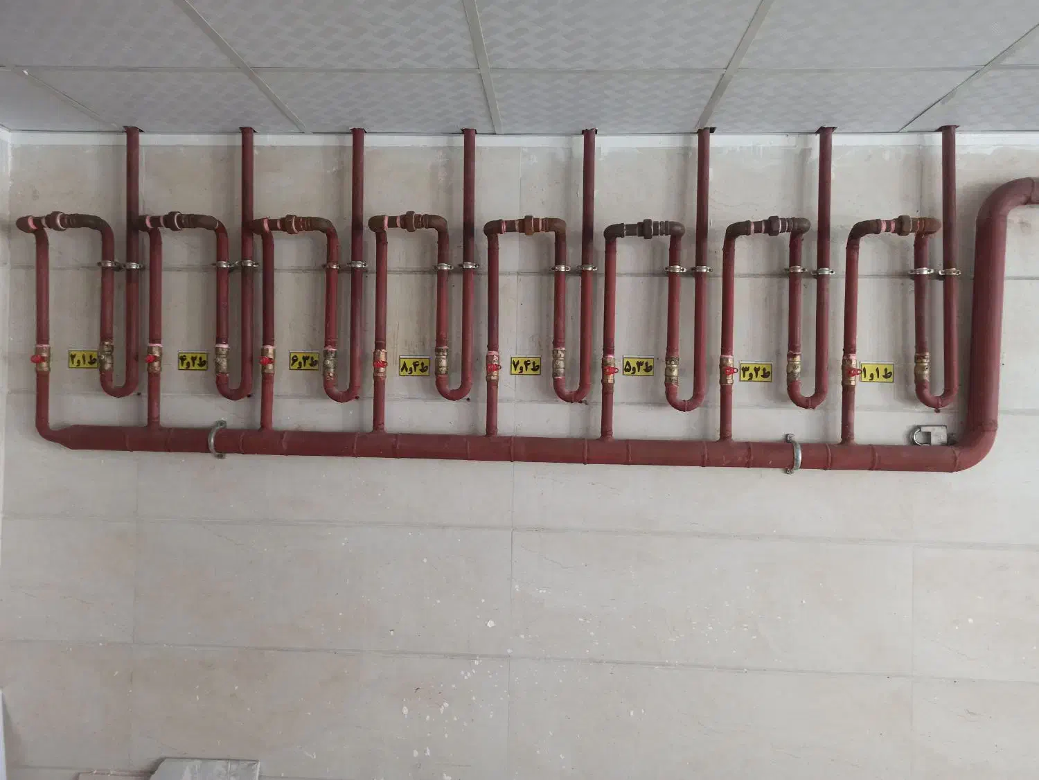 خدمات لولهکشی گاز و آتشنشانی|خدمات پیشه و مهارت|رشت, صفاری|دیوار