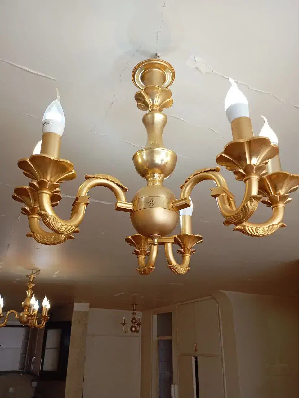 لوستر|لوستر و چراغ آویز|تبریز, |دیوار