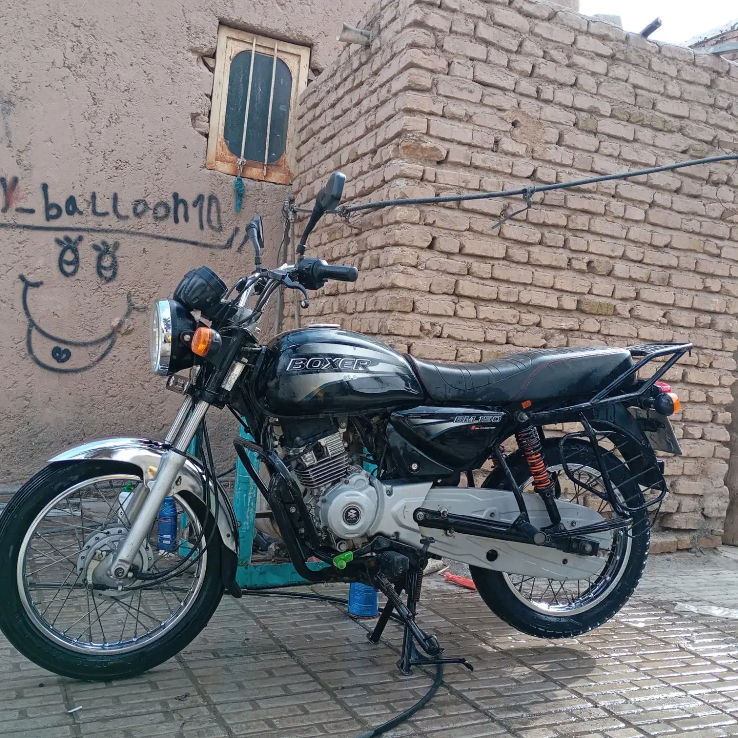 موتور بوکسر اصلی پلاک شده آمده انتقال|موتورسیکلت|جیرفت, |دیوار