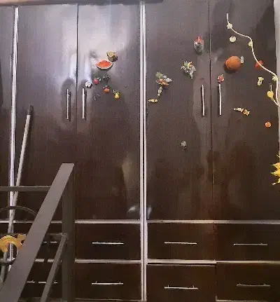 کمد دیواری فلزی همراه با کشو|جاکفشی، کمد، دراور|آبادان, |دیوار