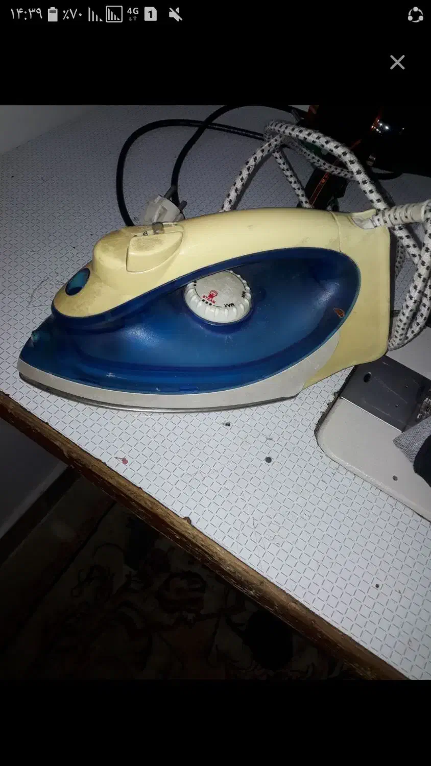 یک عدد جارو برقی و اتو لباس|جاروبرقی، جارو شارژی، بخارشو|دورود, |دیوار