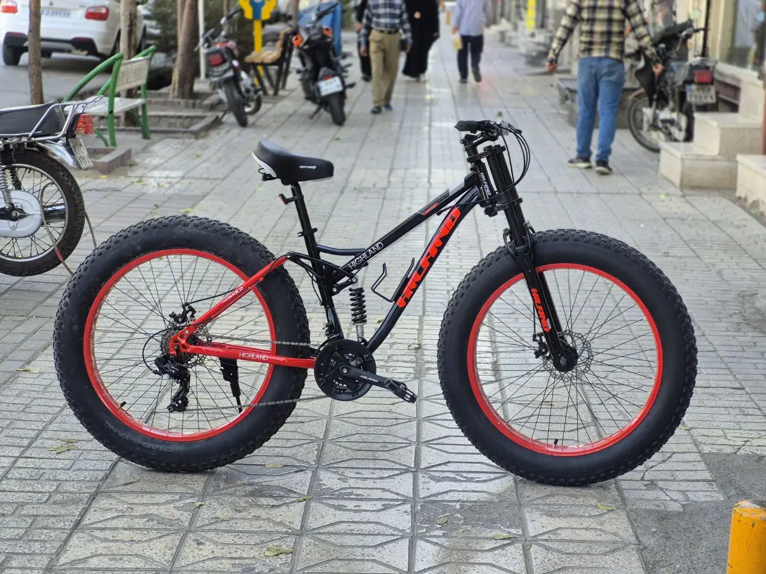 گنده بک محلمون چرخ افرودی 24.26.27فنردار|دوچرخه، اسکیت، اسکوتر|مشهد, هنرور|دیوار