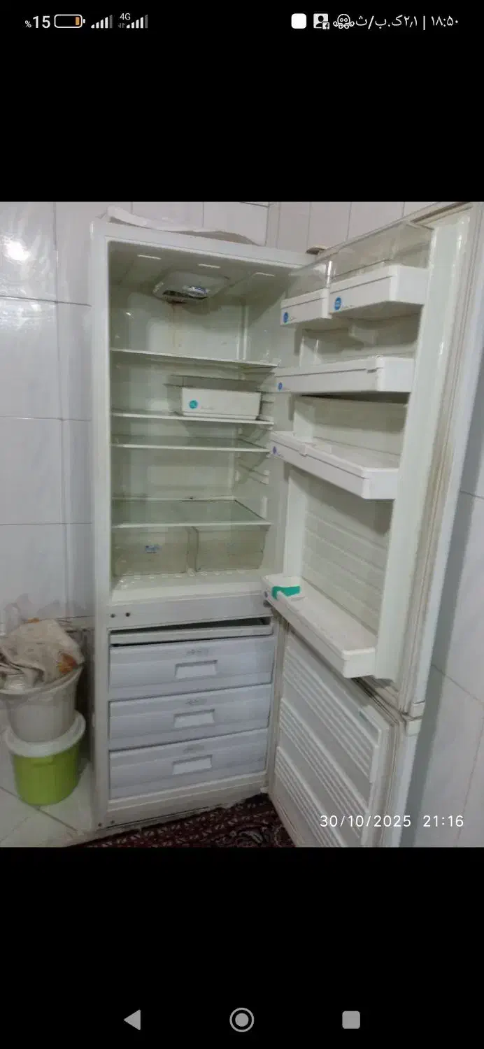 یخچال سالم وماشین لباس شویی سالم|ماشین لباسشویی و خشک‌کن لباس|کرج, المهدی|دیوار