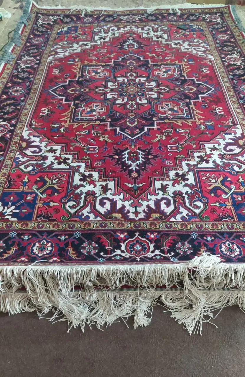 فروش یک جفت فرش دستبافت ۶متری هریس تاجری|فرش|مشگین شهر, |دیوار