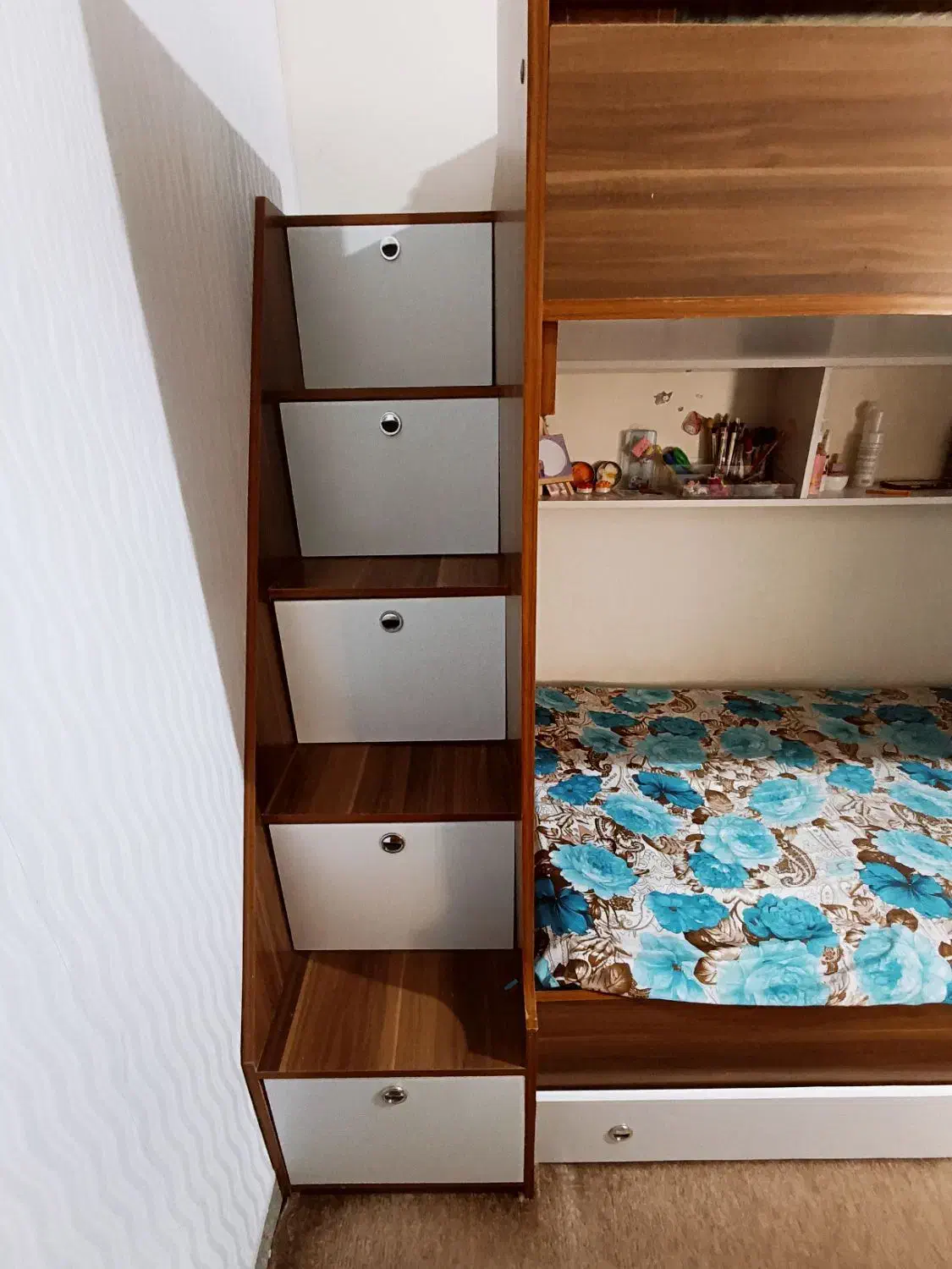 تخت خواب تختخواب دوطبقه دو طبقه|تخت و سرویس خواب|کرج, برغان|دیوار