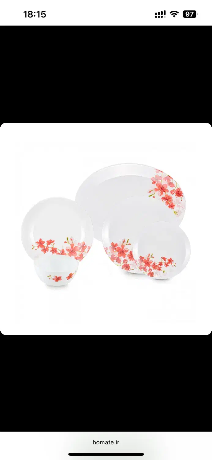 فروش سرویس آرکوپال هومیت|ظروف سرو و پذیرایی|فولادشهر, C5|دیوار