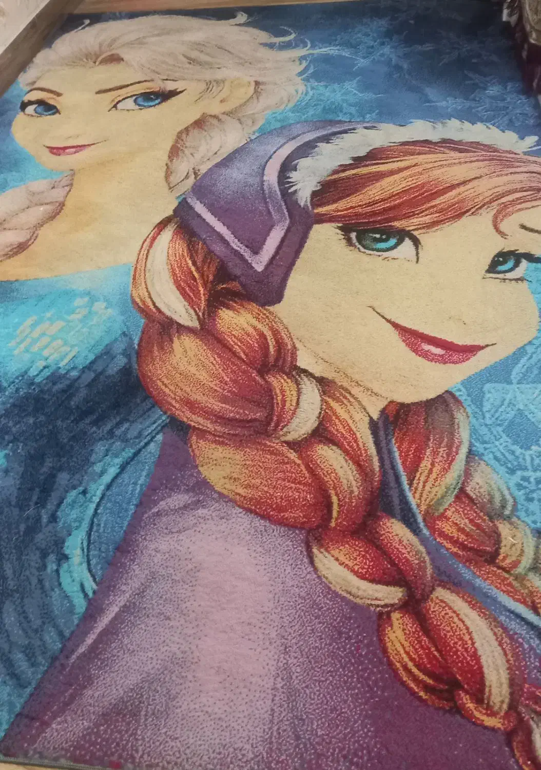 یک فرش ۴متری به همراه پادری  طرح کودک الساوانا|فرش|رشت, یخسازی|دیوار