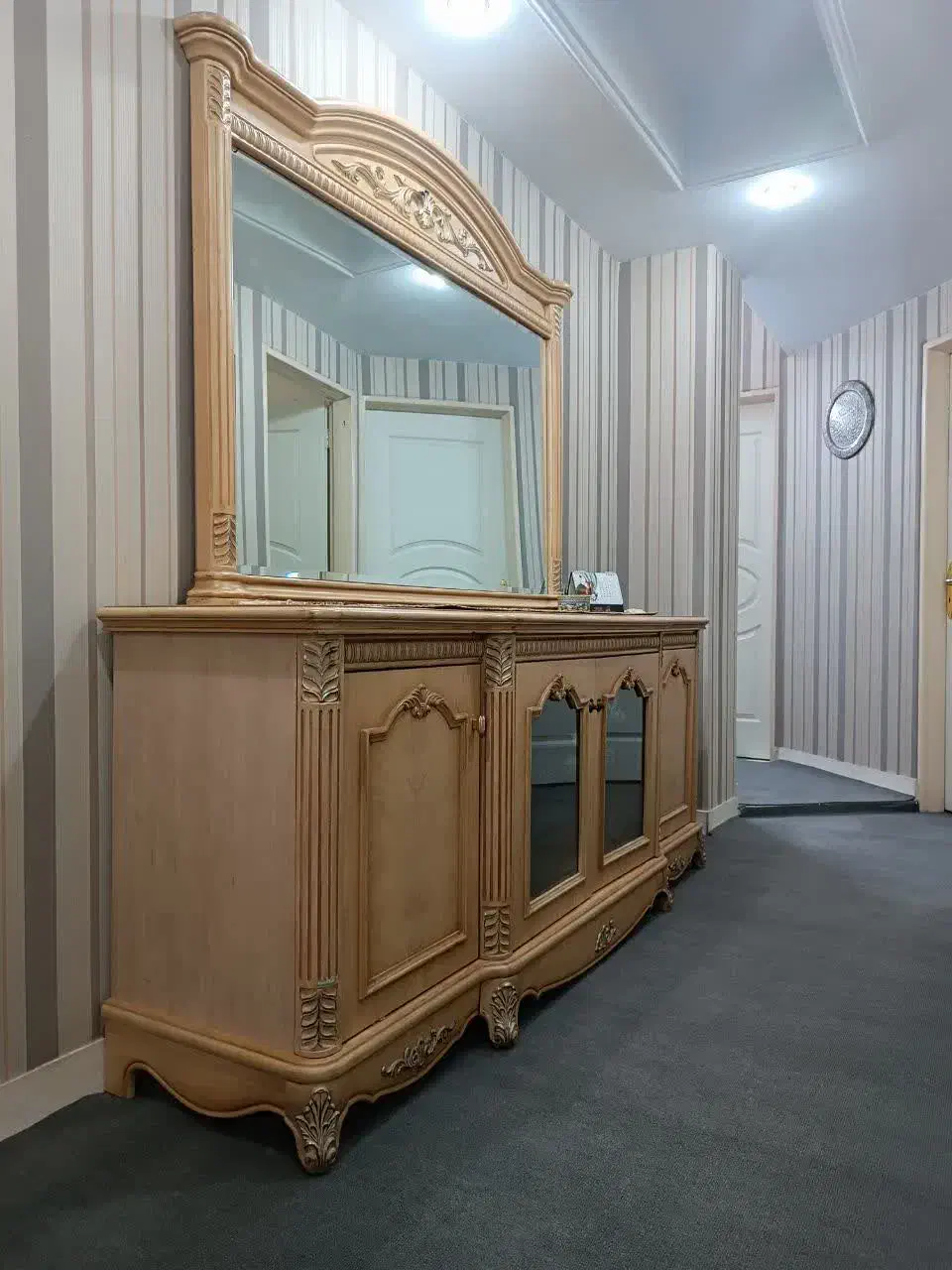 کنسول آینه چوبی|بوفه، ویترین، کنسول|تهران, نازی‌آباد|دیوار