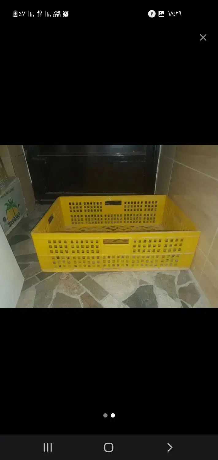 سبد پلاستیکی بزرگ 2 عدد|عمده‌فروشی|یاسوج, |دیوار