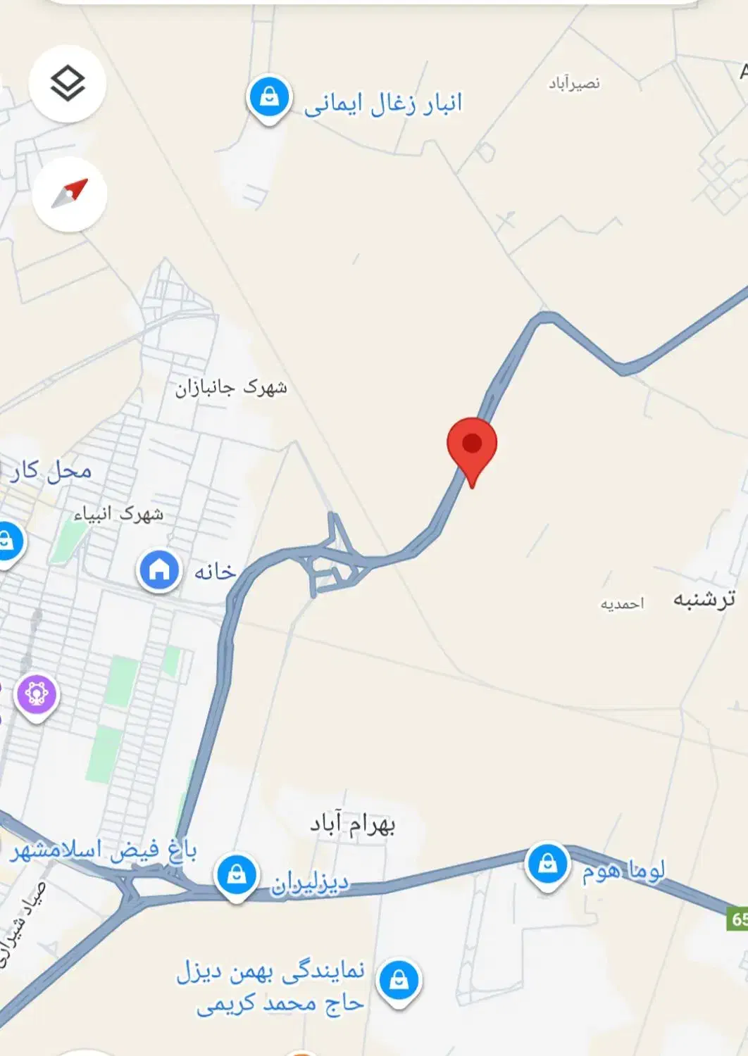 زمین شهر کفش 600متری|فروش زمین و ملک کلنگی|اسلامشهر, بهرام آباد|دیوار