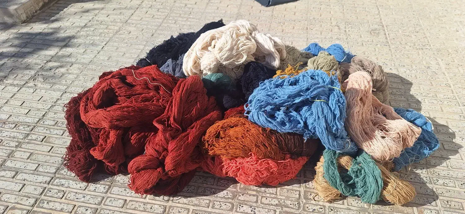 خامه و نخ قالی دستباف|لوازم خیاطی و بافتنی|ملایر, |دیوار