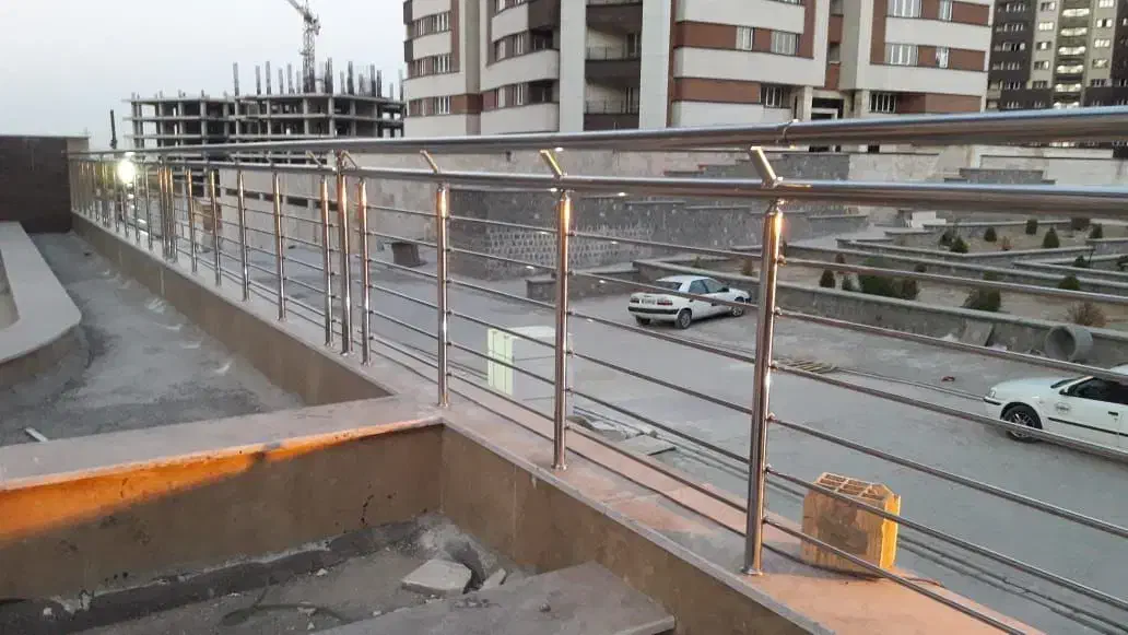 نرده استیل با تایید آتش‌نشانی|مصالح و تجهیزات ساختمان|اصفهان, جاوان|دیوار