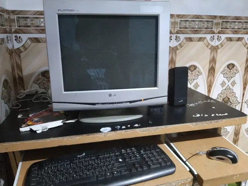 کامپیوتر|رایانه رومیزی|قره چای, |دیوار