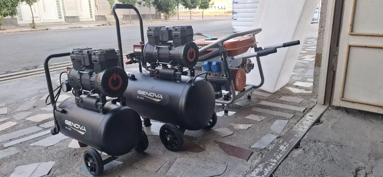 کمپرسور سایلنت نسل جدید جنووا|ابزارآلات|مرودشت, مختارآباد|دیوار