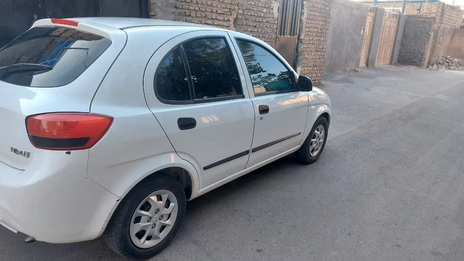 سواری تیبا دو مدل ۱۴۰۰ بی رنگ  شاسی پلمپ|خودرو سواری و وانت|تایباد, |دیوار