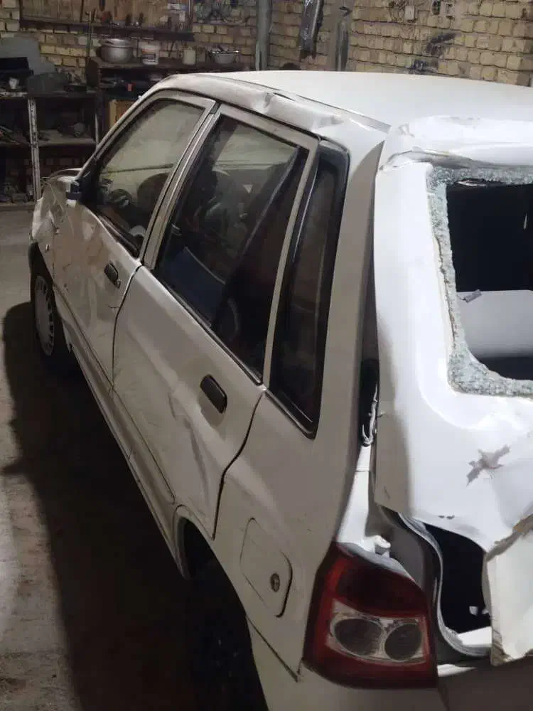 پراید ۱۱۱ مدل ۹۶ تصادفی به قیمت|خودرو سواری و وانت|شهرکرد, |دیوار