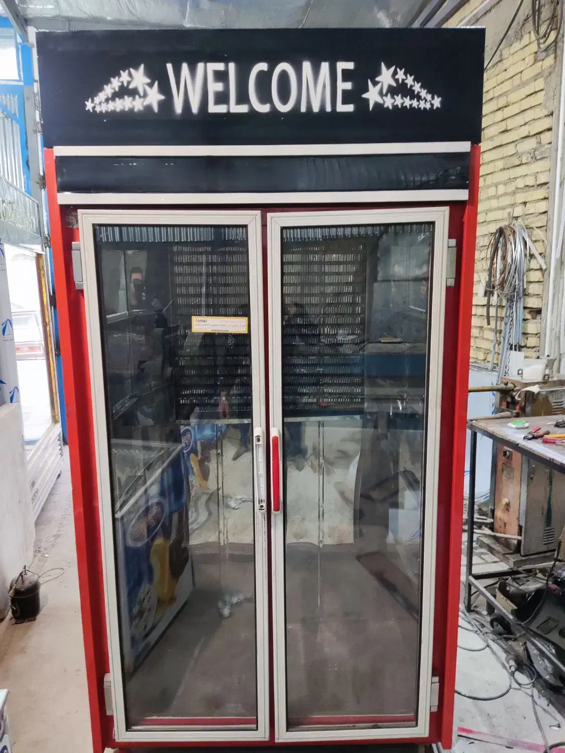 یخچال دو در در حد نو فریزر صندوقی|فروشگاه و مغازه|فارسان, |دیوار