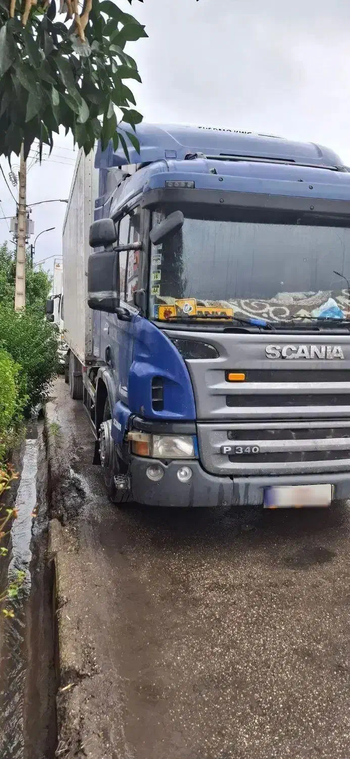 اسکانیا تک یخچالی|خودرو سنگین|کن, |دیوار