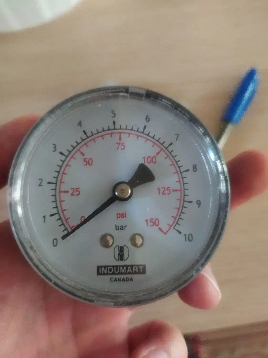 گیج فشار ایندومارت کانادا ۱۰ بار|ابزارآلات|تهران, نصرت|دیوار