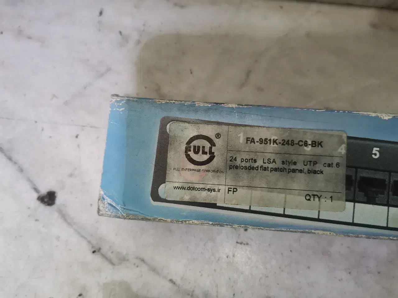 پچ پنل 24 پورت Cat6 UTP فول مدل FA-951K-248-C6-BK|مودم و تجهیزات شبکه|تهران, باغ فیض|دیوار