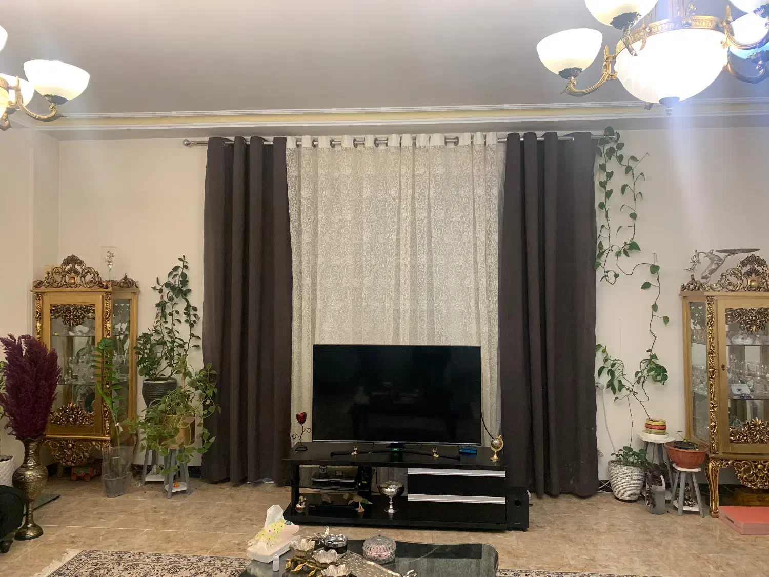 پرده پذیرایی درحدنو|پرده، رانر، رومیزی|پردیس, فاز ۸|دیوار