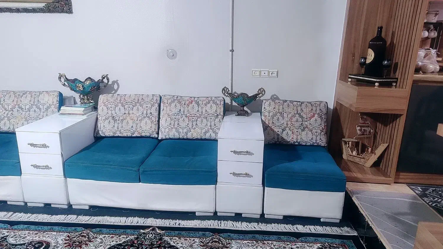 ست مبل هفت نفره راحتی مدل ال|مبلمان خانگی و میز عسلی|مشهد, اروند|دیوار