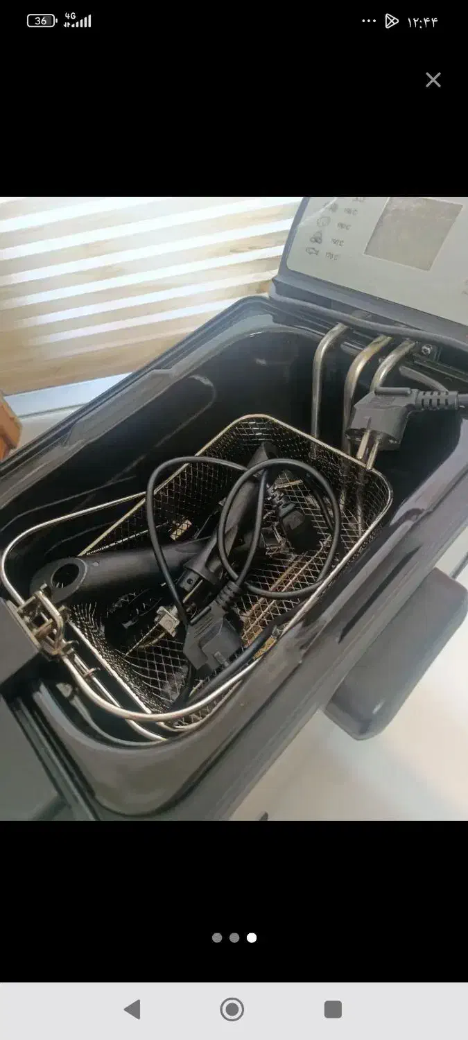 سرخ کن سانی سایز بزرگ|اجاق گاز و لوازم برقی پختوپز|بهار, |دیوار