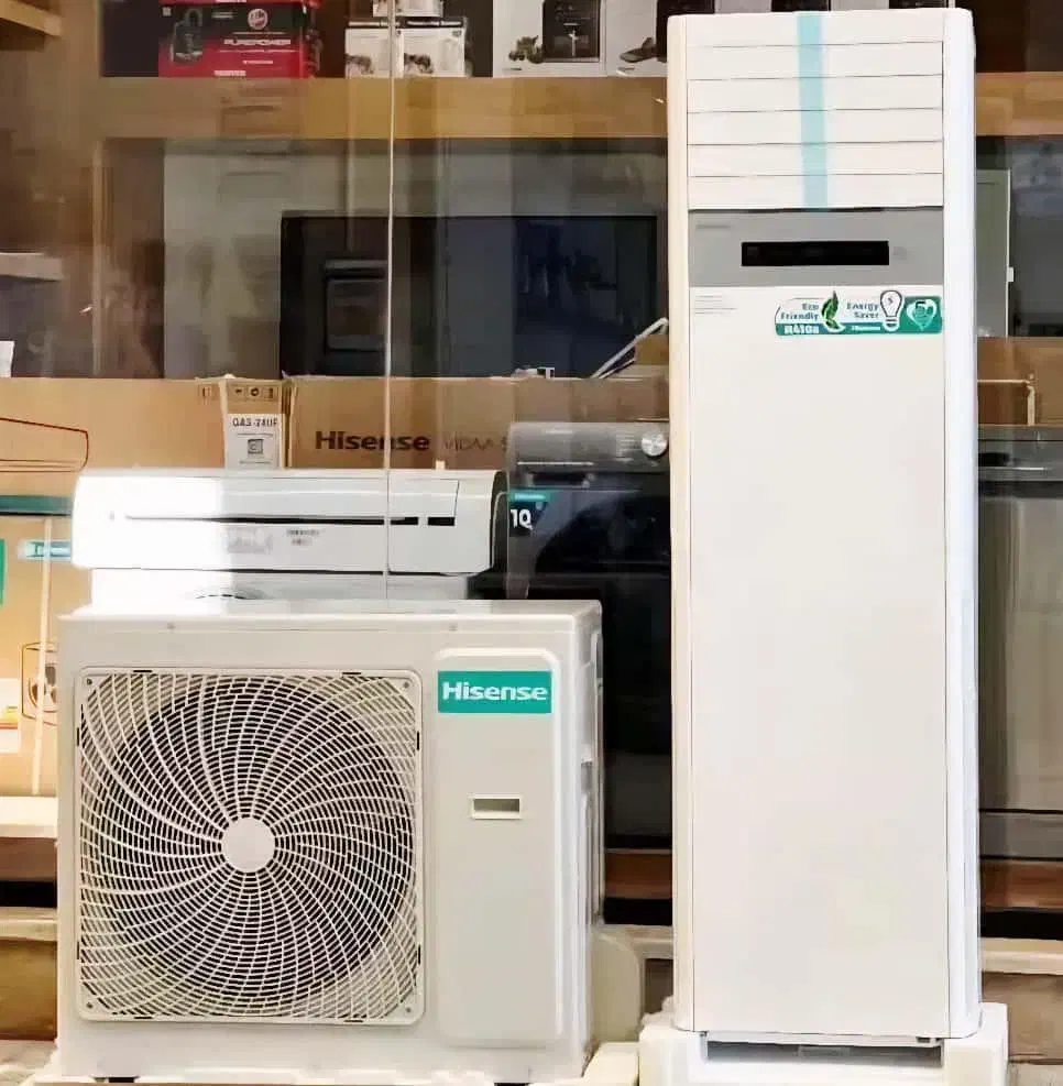 حراج کولرایستاده هایسنس فقط ۸۹ میلیون ۳۶هزار اقساط|کولر گازی و فنکوئل|بوشهر, |دیوار