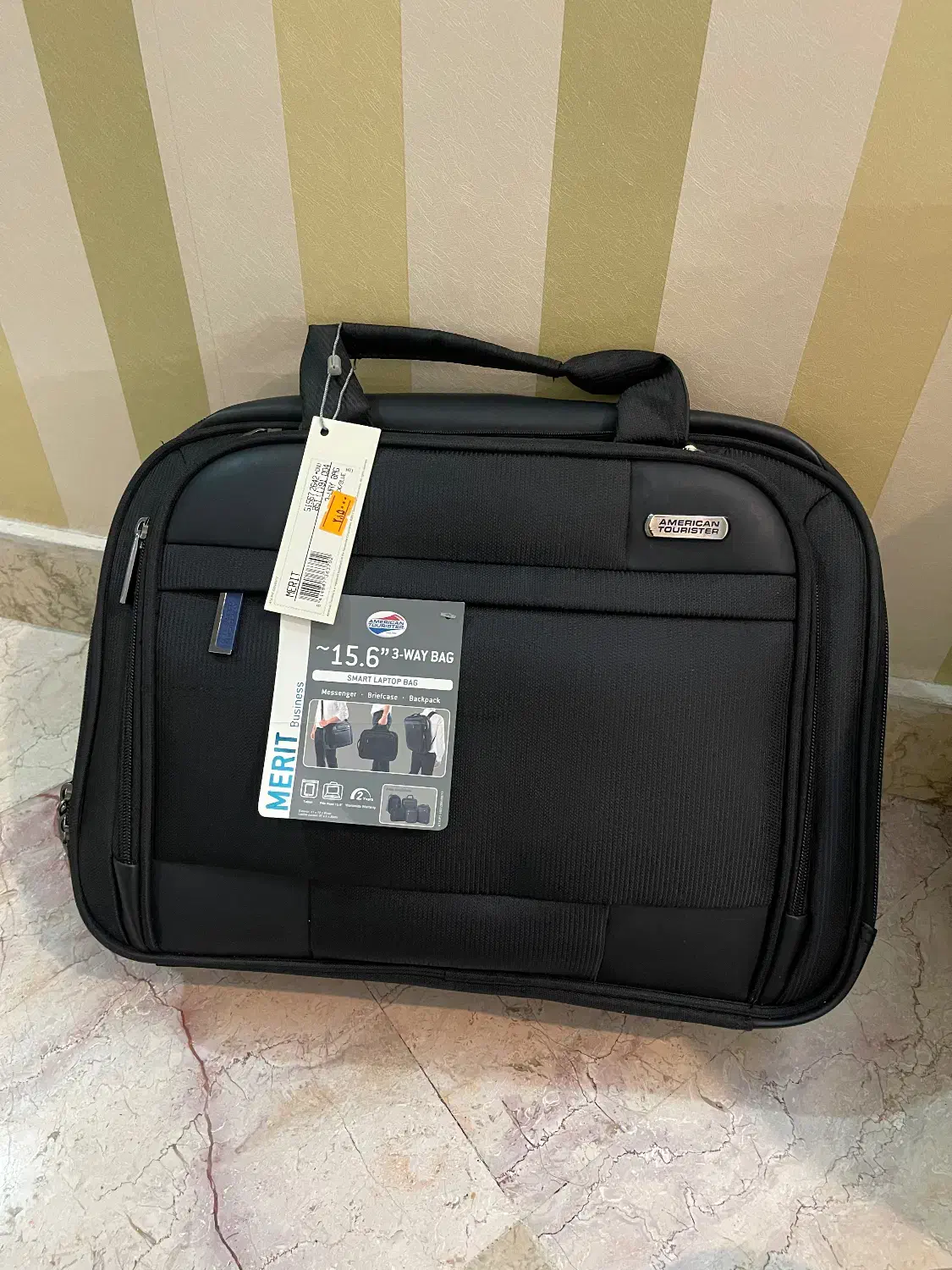 کیف اصل امریکن توریستر ۳ حالته با جای لپ تاپ نو نو|کیف، کفش، کمربند|تهران, سنائی|دیوار