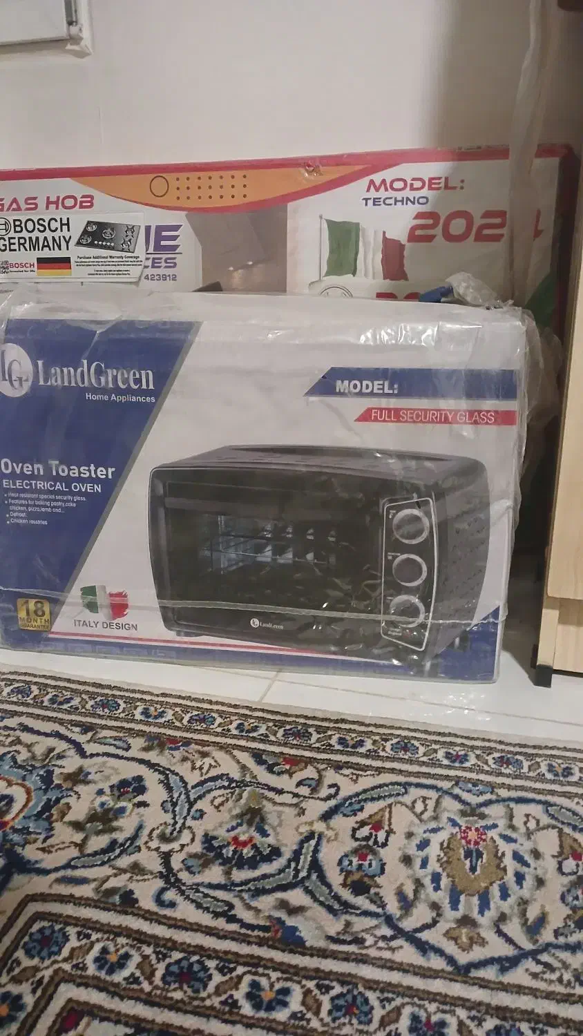 جارو برقی ویونا اون تستر لند گرین گاز صحفه ای تکنو|اجاق گاز و لوازم برقی پختوپز|شیراز, فرهنگ شهر|دیوار