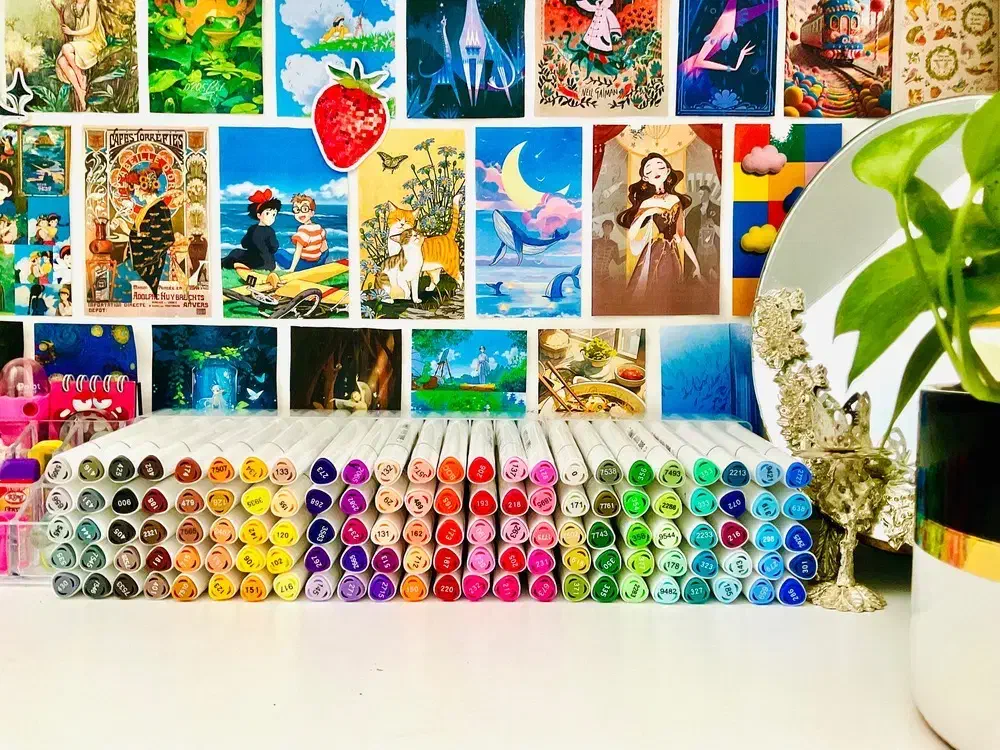 مارکر 120رنگ بیسیک|لوازم التحریر|زرند, |دیوار