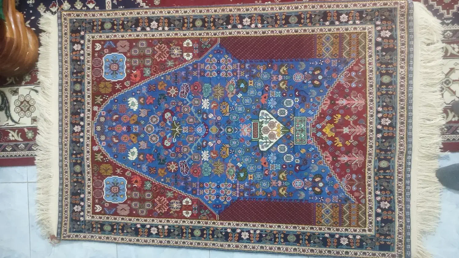 قالیچه دست باف کشکولی|فرش|شیراز, صاحب الزمان|دیوار