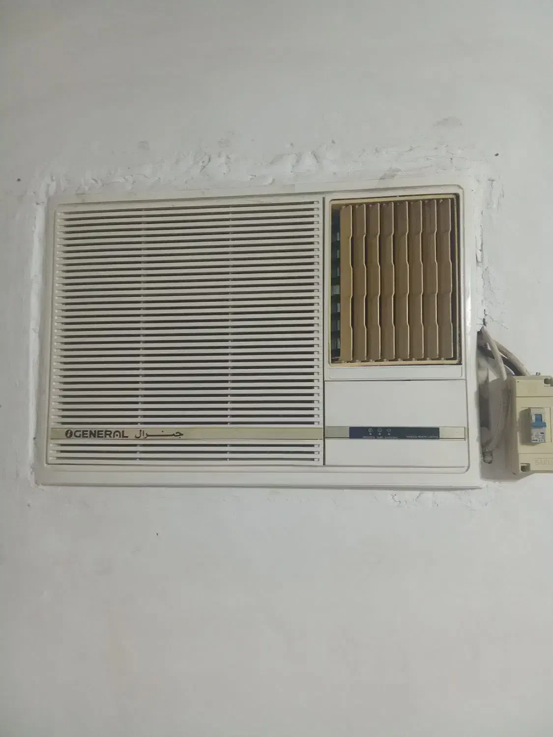 کولر گازی او جنرال اصلی با کنترل|کولر گازی و فن‌کوئل|صومعه‌سرا, |دیوار