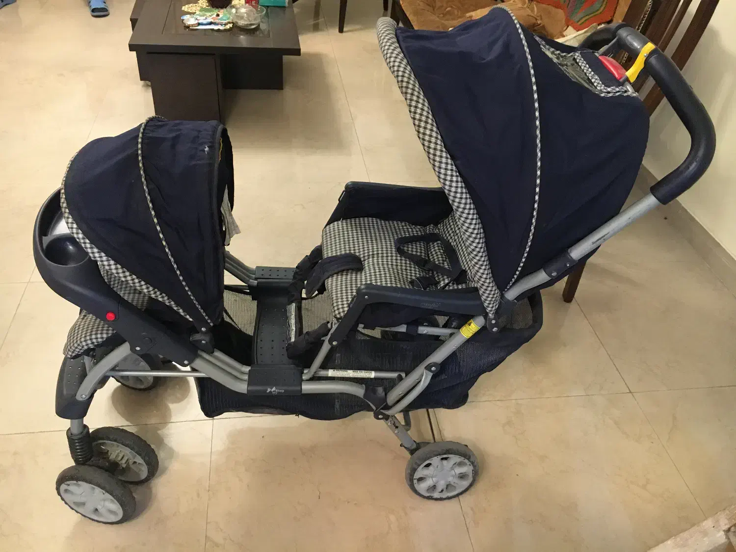 کالسکه دوقلو مارک ایون فلو آمریکا|کالسکه و لوازم جانبی|تهران, شهرک بوعلی|دیوار