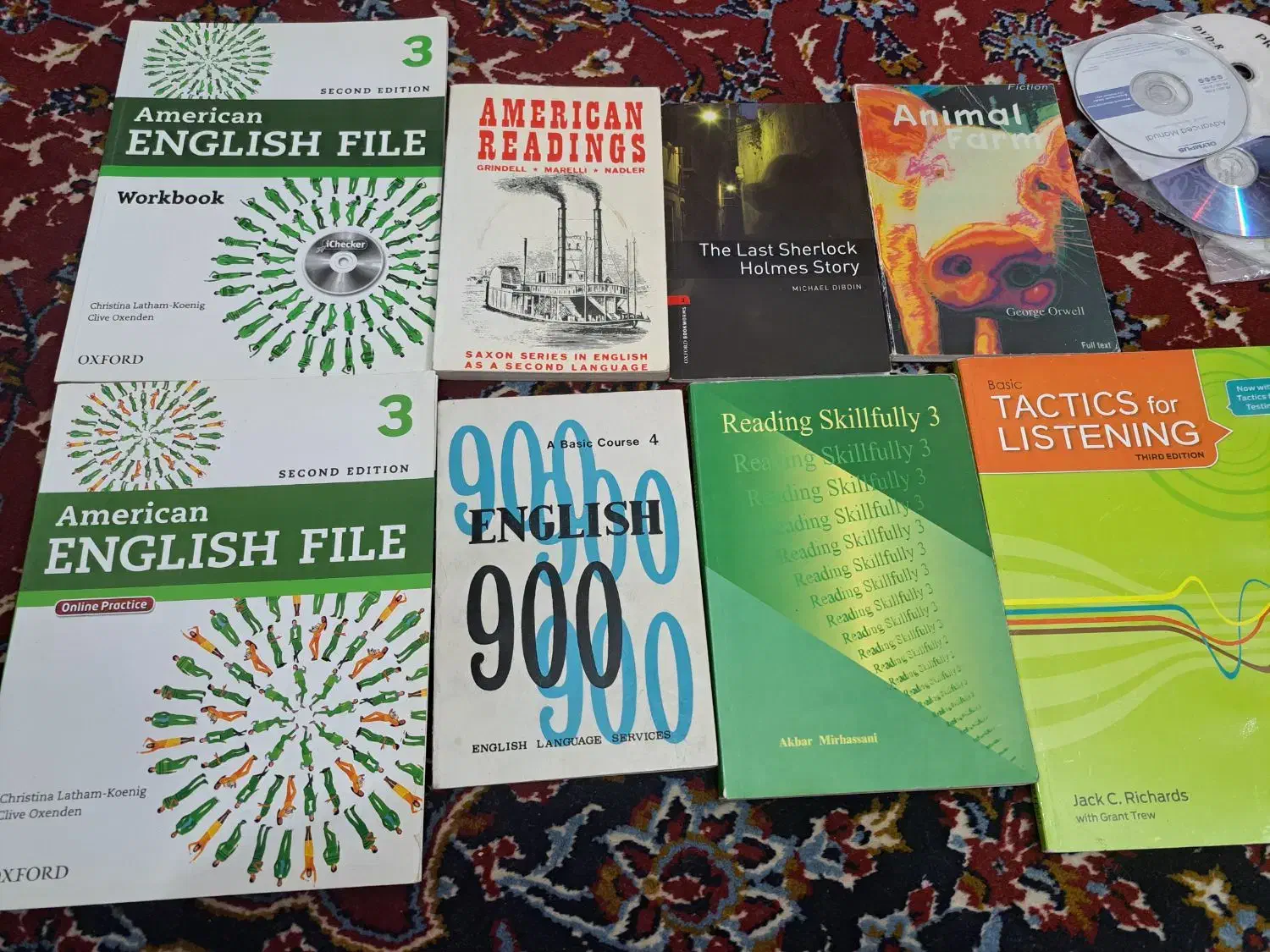 کتاب اموزش انگلیسی فرانسه اسپانیا|کتاب و مجله آموزشی|اصفهان, بهارانچی|دیوار