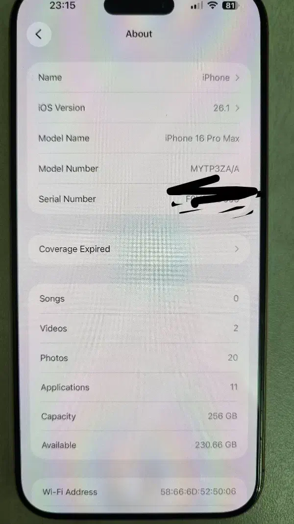 iphone 16 pro max zaa 256|موبایل|تبریز, |دیوار