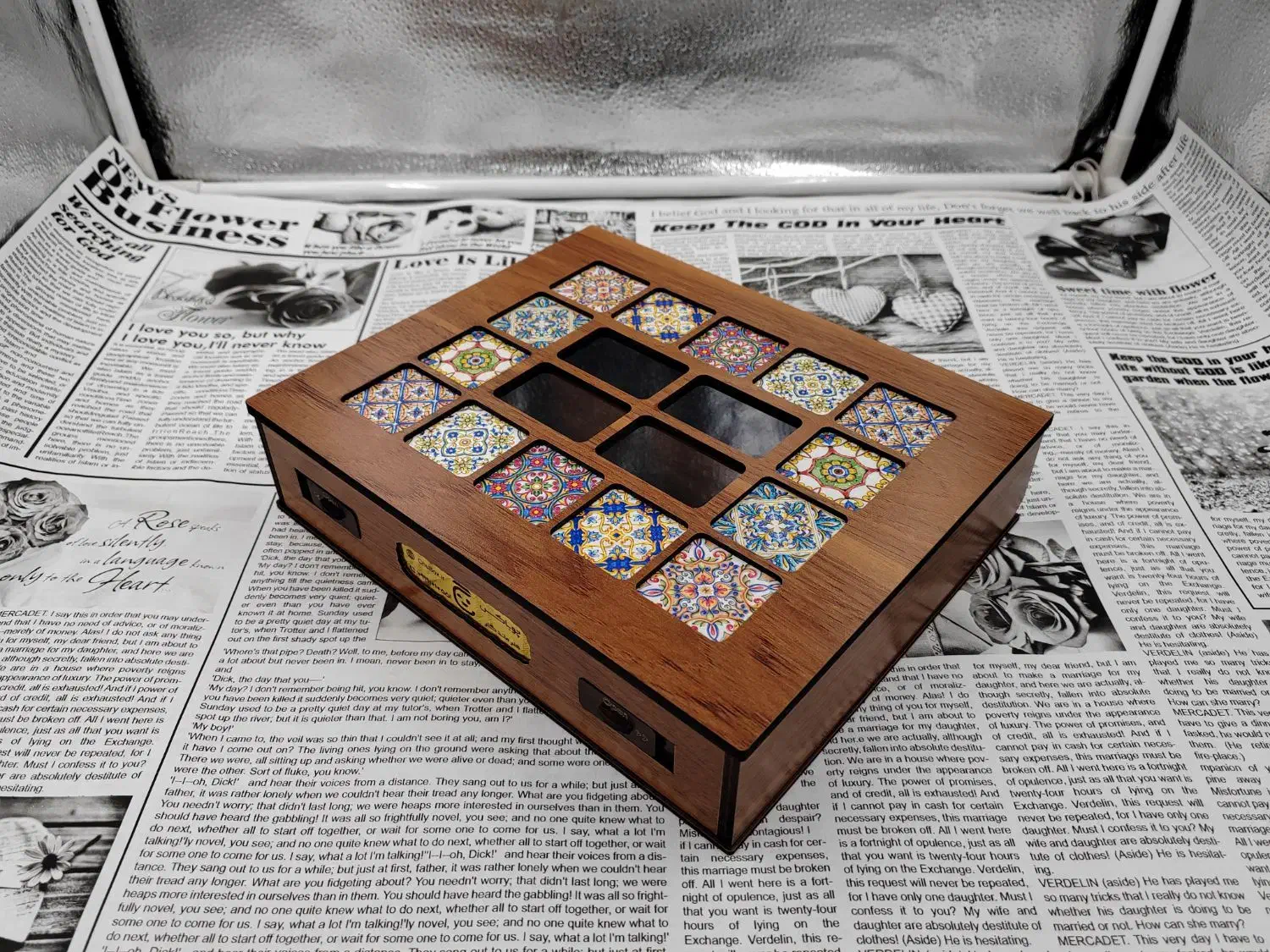 جعبه چوبی آجیل یلدا|صنایع دستی و سایر لوازم تزئینی|تهران, ترمینال غرب|دیوار