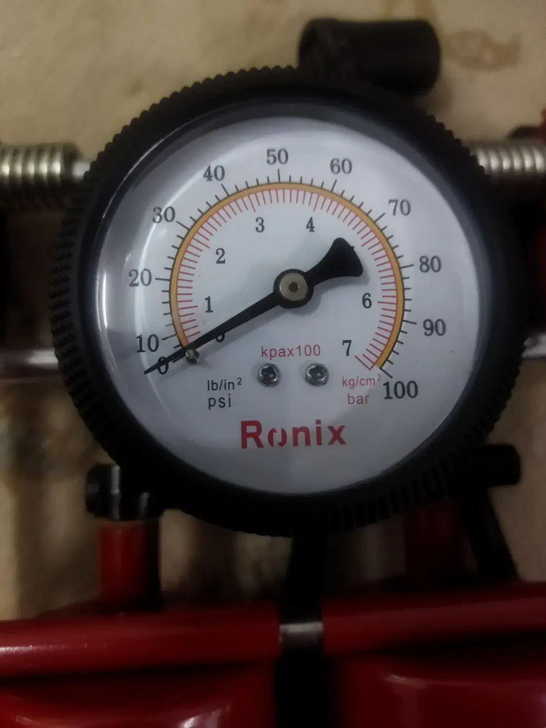 پمپ باد دوسیلندر رونیکس|ابزارآلات|رشت, پاره بیجار|دیوار