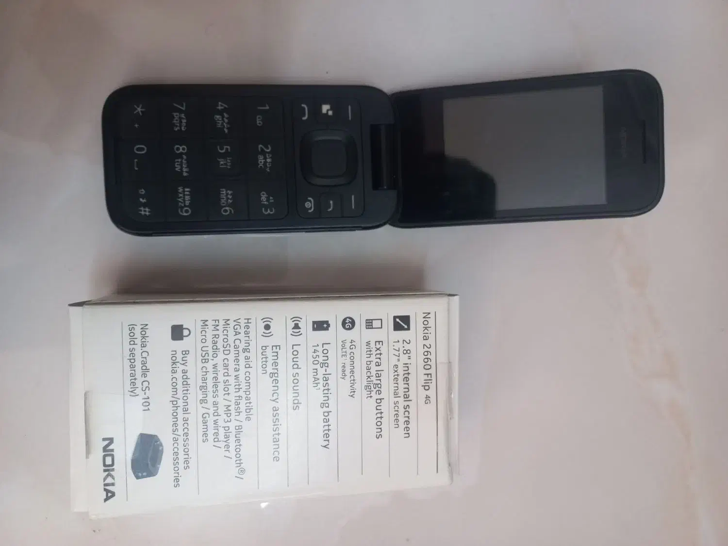 گوشی نوکیا ۲۶۶۰ فیلیپ سالم|موبایل|مشهد, کوی دروی|دیوار