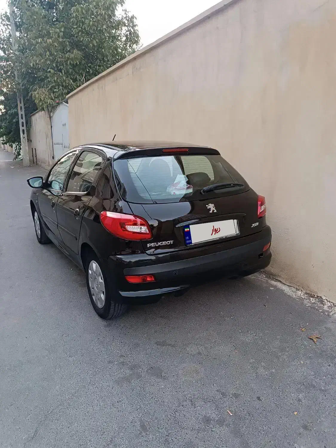 پژو ۲۰۷ دنده ای نیمه فول|خودرو سواری و وانت|مهاباد (آذربایجان غربی), |دیوار