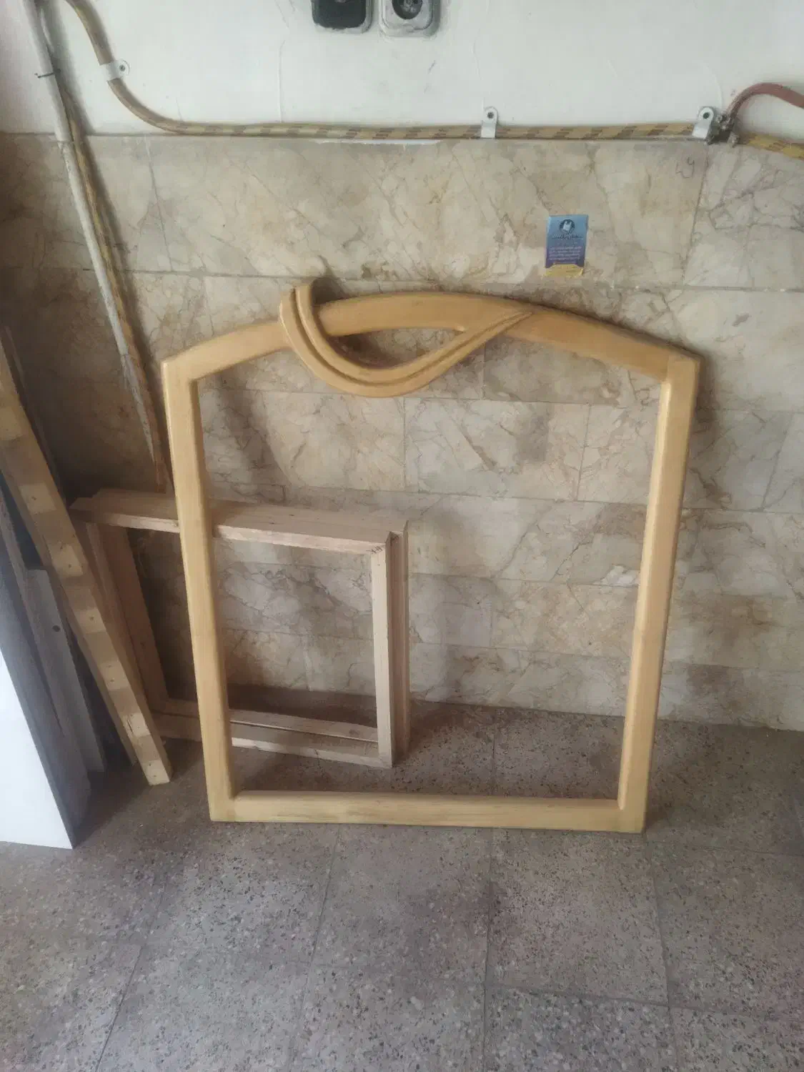 قاب آینه دراور|صنایع دستی و سایر لوازم تزئینی|مشهد, هنرور|دیوار