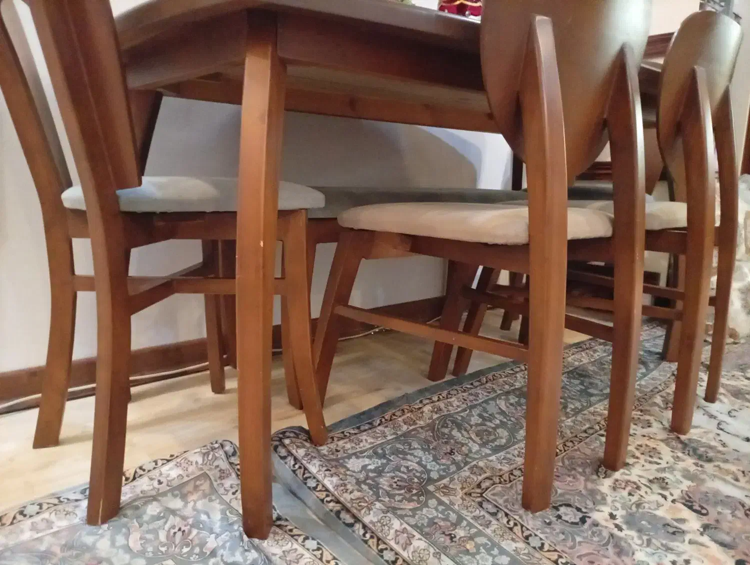 نهارخوری شش نفره در حد|میز و صندلی غذاخوری|محمدشهر, محمدشهر|دیوار